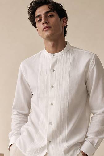 White malai cotton shirt