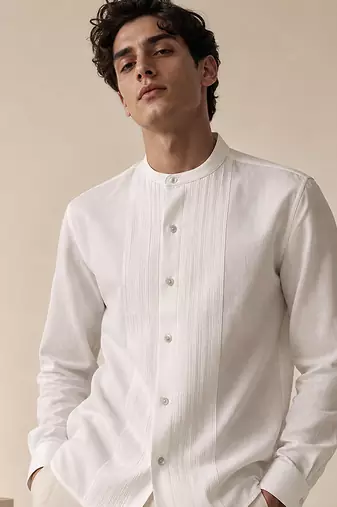 White malai cotton shirt