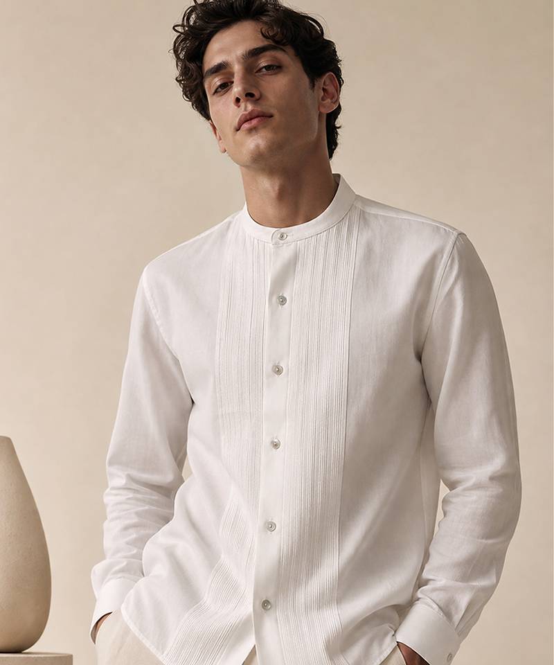 White malai cotton shirt