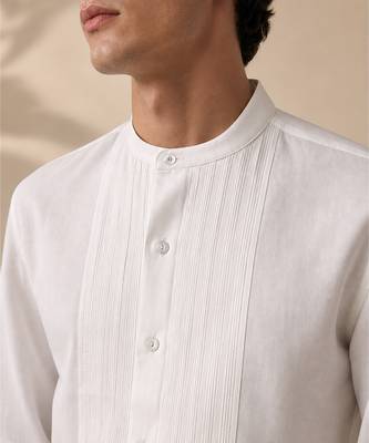White malai cotton shirt 4