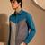 Blue grey malai cotton shirt