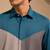 Blue grey malai cotton shirt