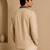 Khaki beige malai cotton shirt