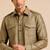 Rust gold bemberg silk kurta set