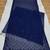 Neavy Blue Color Sequins And Embroidery work Georgette Saree