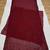 Maroon Color Sequins And Embroidery work Georgette Saree