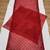 Red Color Sequins And Embroidery work Georgette Saree