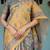 Blue colour ready to wear saree with unstitched blouse
