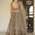 Brown Zari and Sequins Embroidered Net fabric indian Lettest Designer Wedding Lehenga choli