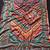 Multi Color Print  And Real Mirror work Silk Blend Saree