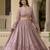 Rozy Brown Zari and Sequins Embroidered Faux Georgette indian Lettest Designer Lehenga Dress