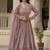 Rozy Brown Zari and Sequins Embroidered Faux Georgette indian Lettest Designer Lehenga Dress