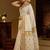 off white zari pure cotton kasavu saree kerala style with blouse