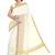 off white zari pure cotton kasavu saree with blouse