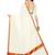 off white pure cotton kasavu saree with zari border