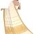 off white zari pure cotton kasavu saree for women