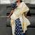 off white ethnic motifs jute cotton kasavu saree with blouse