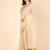 off white striped zari pure cotton kasavu saree with blouse