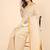 off white striped zari pure cotton kasavu saree with blouse