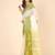 off white zari pure cotton kasavu saree for mehendi function