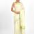 off white zari organza kasavu saree with blouse