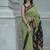 white zari crepe kasavu saree with blouse