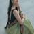 white zari crepe kasavu saree with blouse