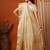 white zari cotton blend kasavu saree with blouse