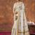 cream zari pure cotton kasavu saree with blouse