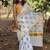 beige zari ethnic motifs pure cotton kasavu saree with blouse
