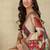 beige printed silk cotton kasavu saree with blouse