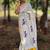 white woven design silk cotton kasavu saree with blouse