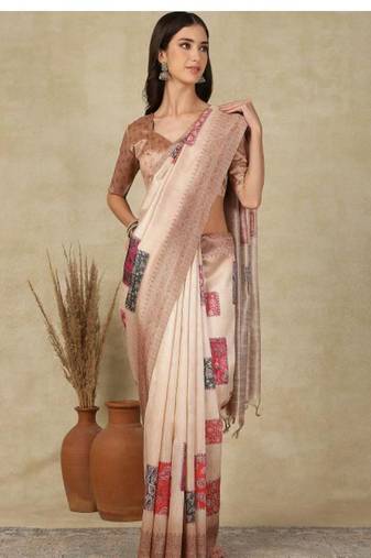 sea green woven design silk cotton kasavu saree with blouse