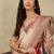 sea green woven design silk cotton kasavu saree with blouse