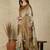 beige zari tissue kasavu saree with blouse