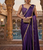 Designer Chinon Saree Decorated With Readymade Gold Sequence Lace  And Sequence Embroidered Unstitched  Blouse Piece