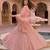 Baby pink Zari and Sequins Embroidered Fancy Fabric indian designer wedding Lehenga Choli dress