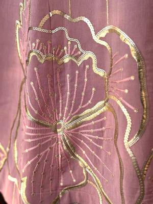 Baby pink Zari and Sequins Embroidered Fancy Fabric indian designer wedding Lehenga Choli dress 8