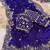 Purple Color Sequins and zari embroidery work Satin Saree
