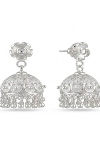 925 sterling silver Traditional Jhumka Bell Earrings