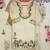 Kids off-white fendy silk embroidered workkurta with farsi plazzo and dupatta