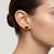 925 sterling silver Heart Shape Ruby Stud Earrings