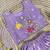 Designer kids lavender embroidered silk lehenga choli with net dupatta