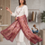 Women white embroidered kurta pant set with dupatta