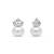 925 sterling silver Royal Pearl Crown Earrings