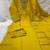 Mustard yellow embroidered  silk kurta pant set with dupatta