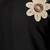 Women jet black embroidered tunic & pant co-ord set