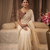 Premium off white saree with intricate embroidery & maroon heavy work blouse