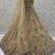 Royal Beige Zari Work Net Wedding Wear Lehenga Choli With Dupatta