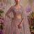 Gorgeous Pink Dori Embroidery Net Engagement Wear Lehenga With Blouse